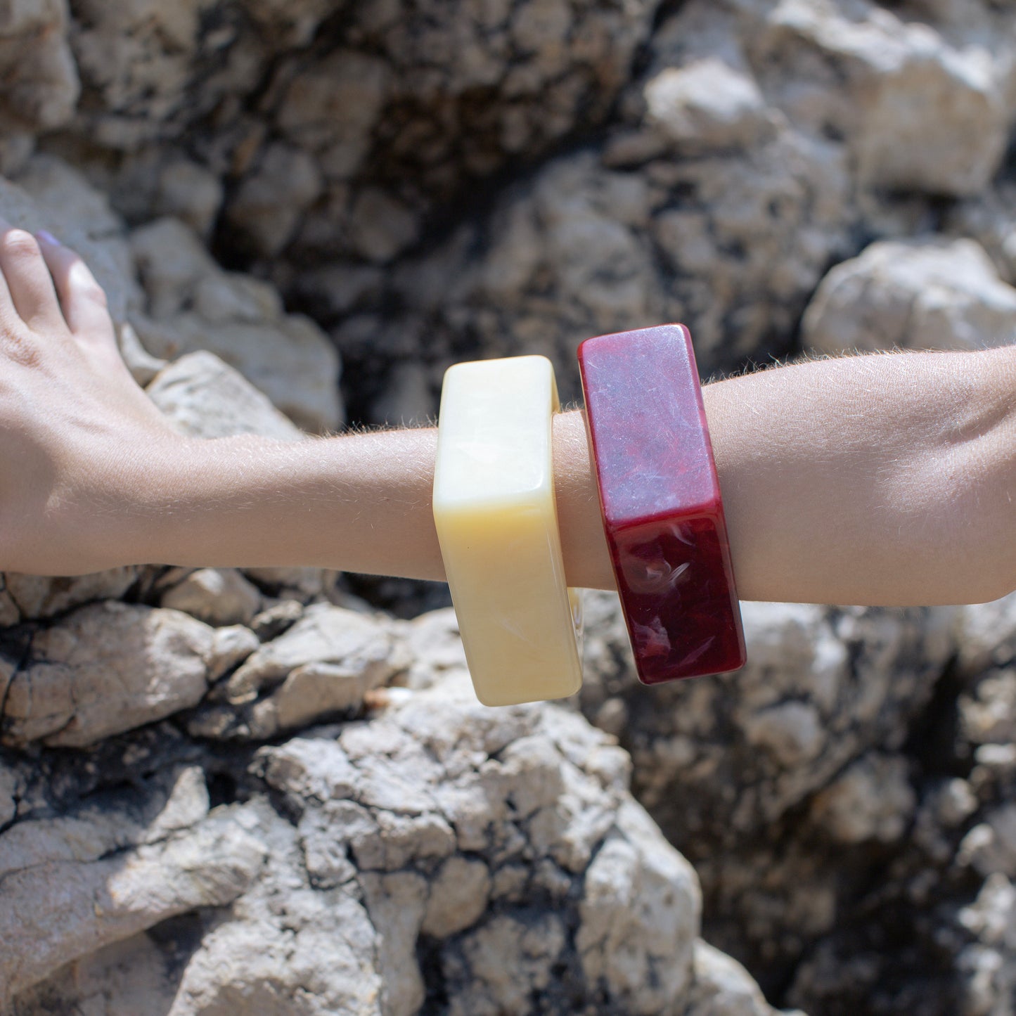 Brazalete resina square