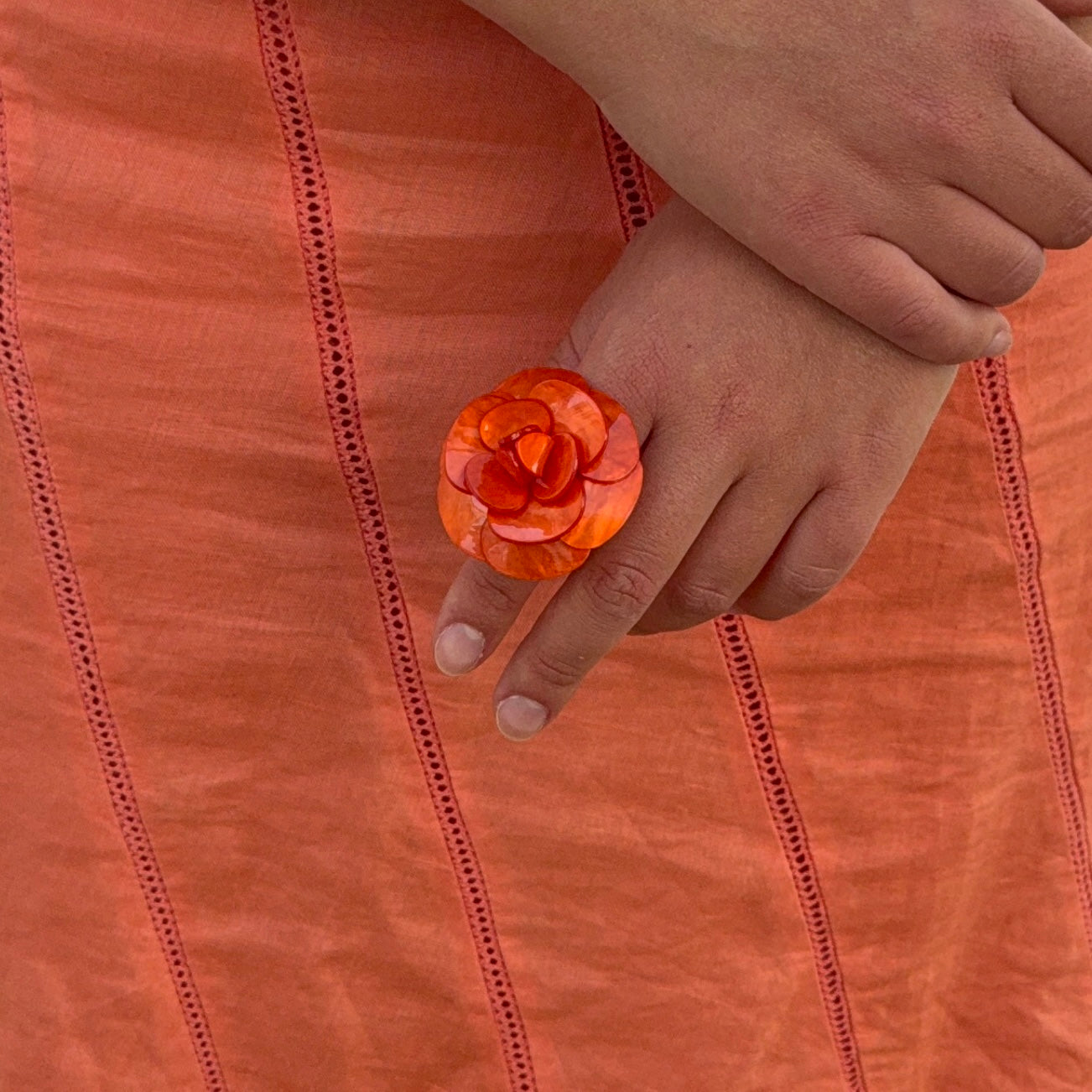 Anillo flor XL