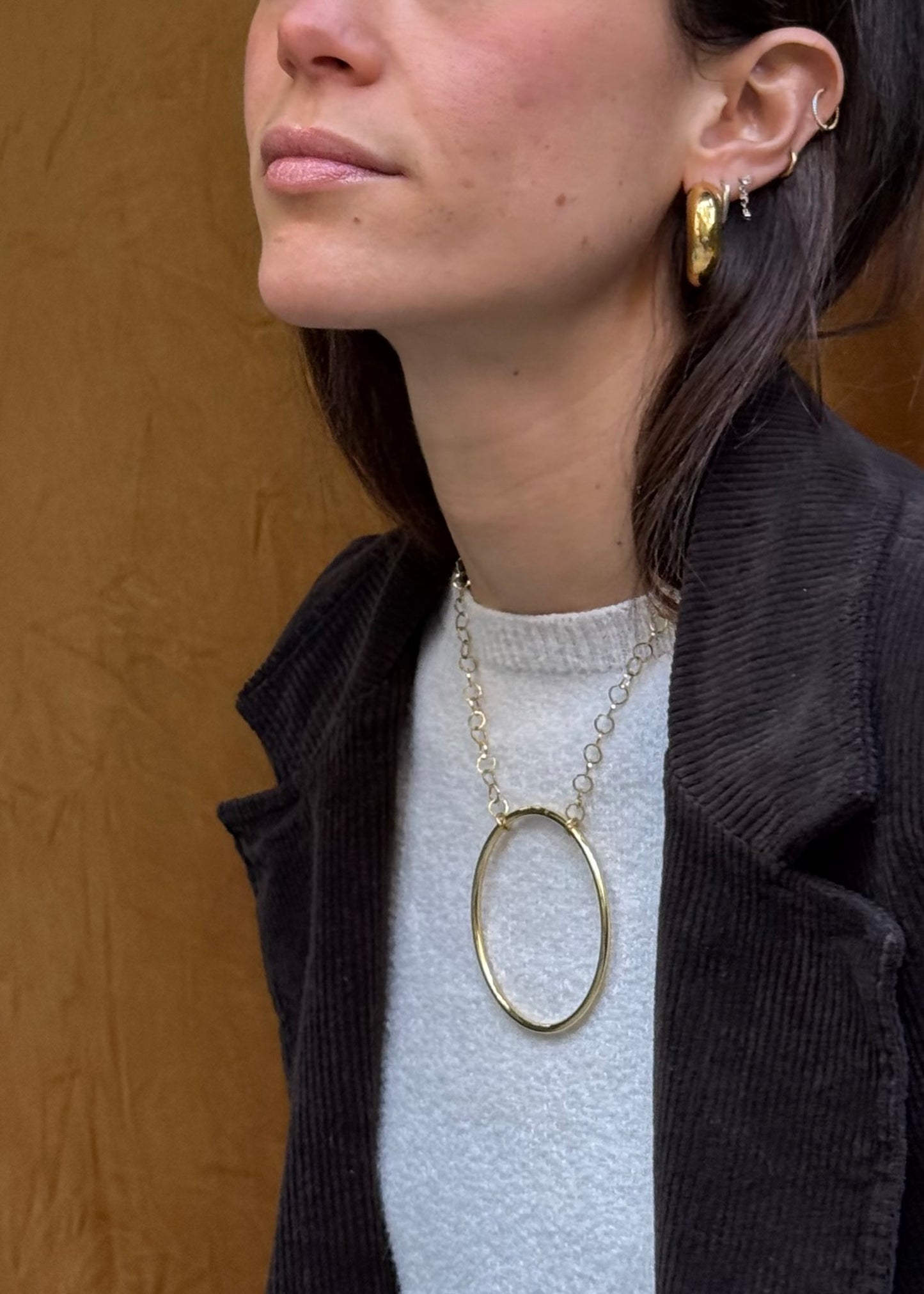 Collar big hoop