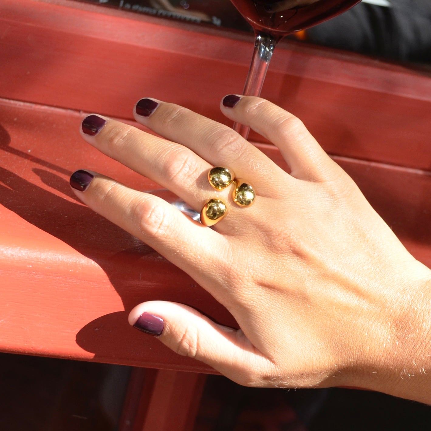 Triple worm ring