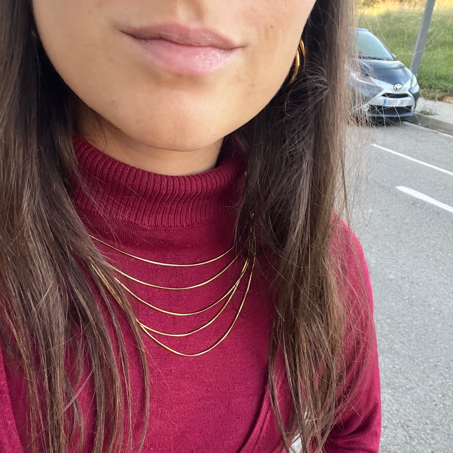 Collar strips