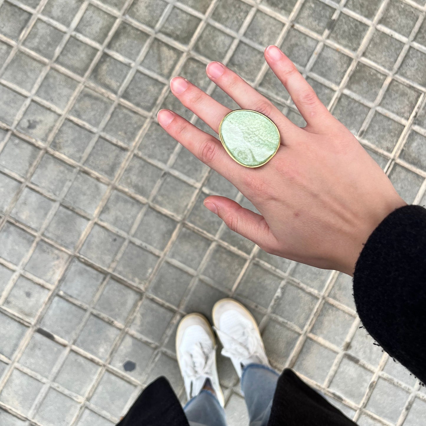 Anillo piedra