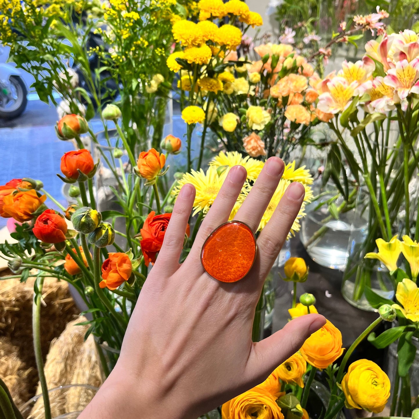 Anillo piedra