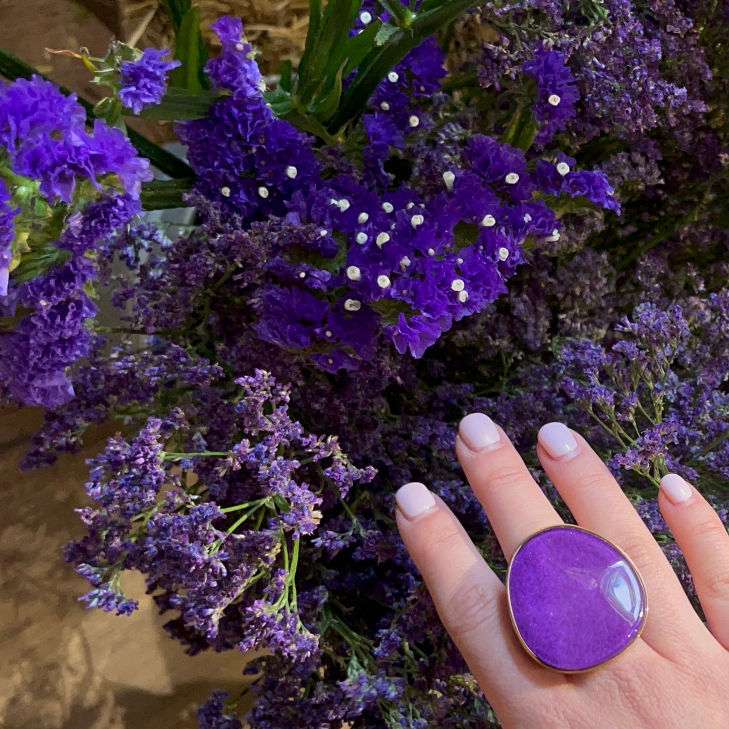 Anillo piedra