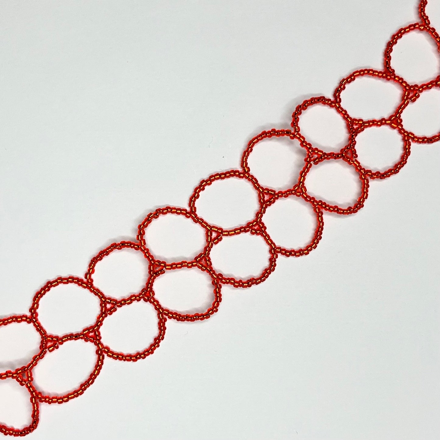 Choker rojo
