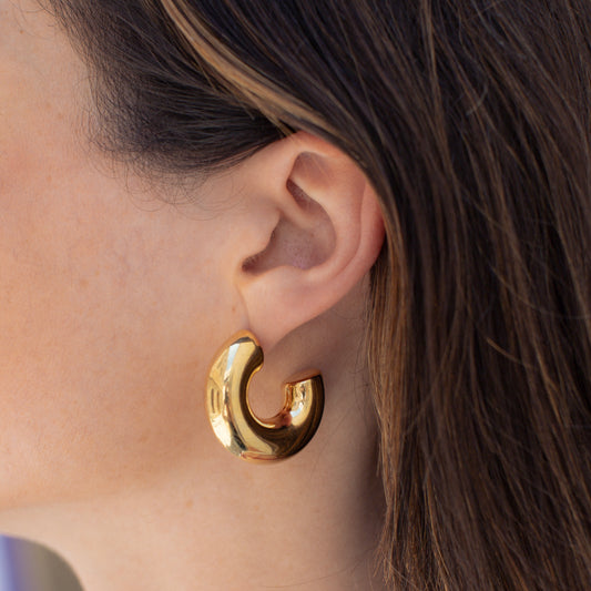 Pendientes wide hoops