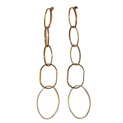 Pendientes oval XL