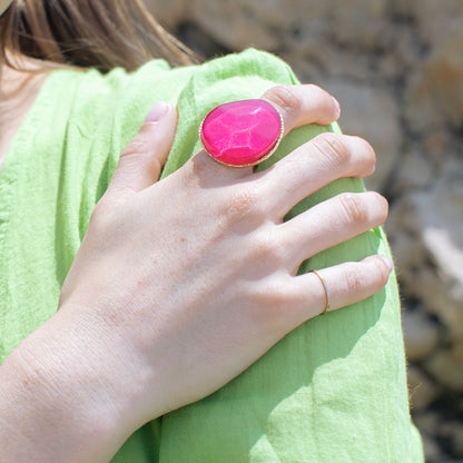 Anillo piedra