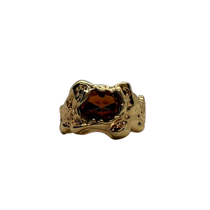 Anillo stone gold