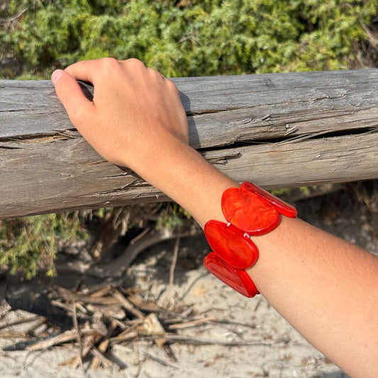 Papaya bracelet
