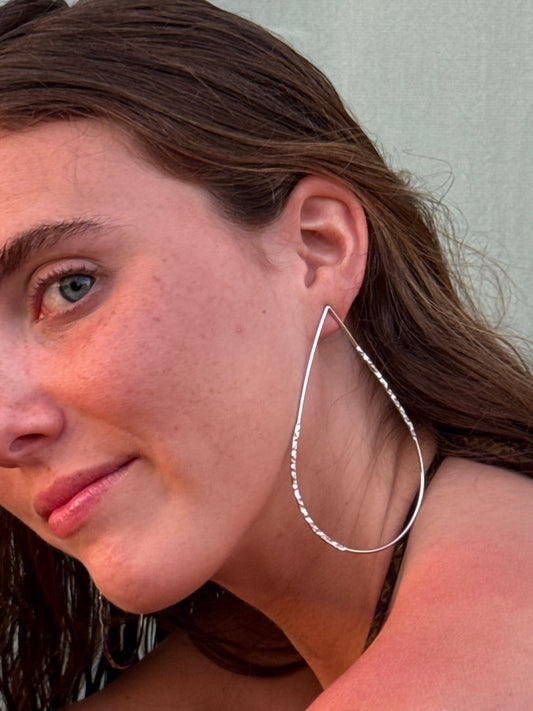 XL Teardrop Earrings