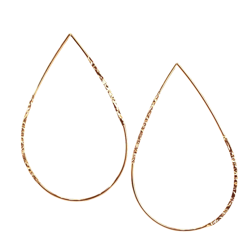 XL Teardrop Earrings